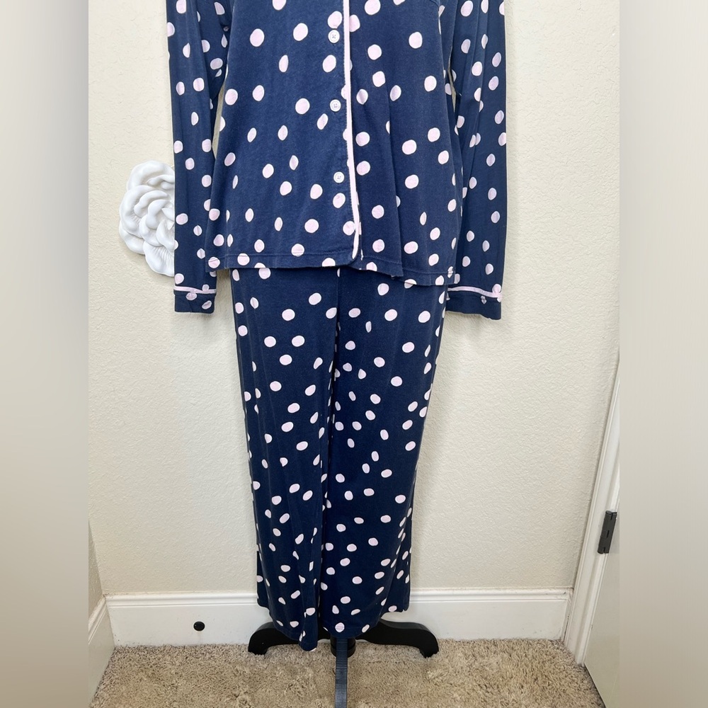 Kate Spade Dream a Little Dream Polka Dots Pajama Set Size XL - Picture 4 of 16